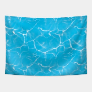 Cool Blue Pool Tapestry