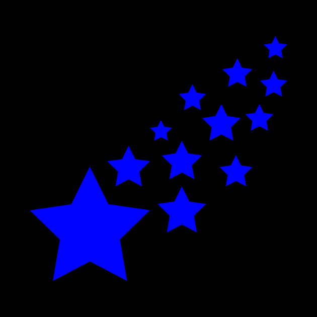 Blue Stars by Celtic Morrigan