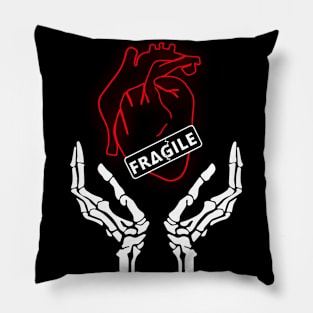 Fragile Heart Pillow