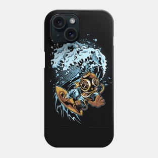 Surf the wave Phone Case