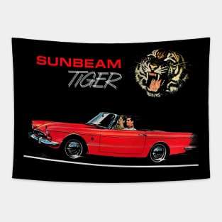 SUNBEAM TIGER - advert Tapestry