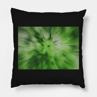 Green Radial Zoom Pillow