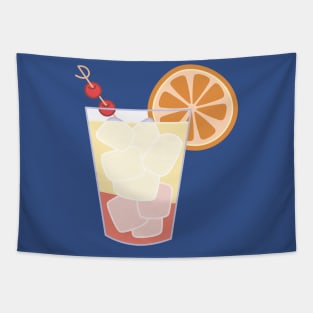 Tequila Sunrise Cocktail Tapestry