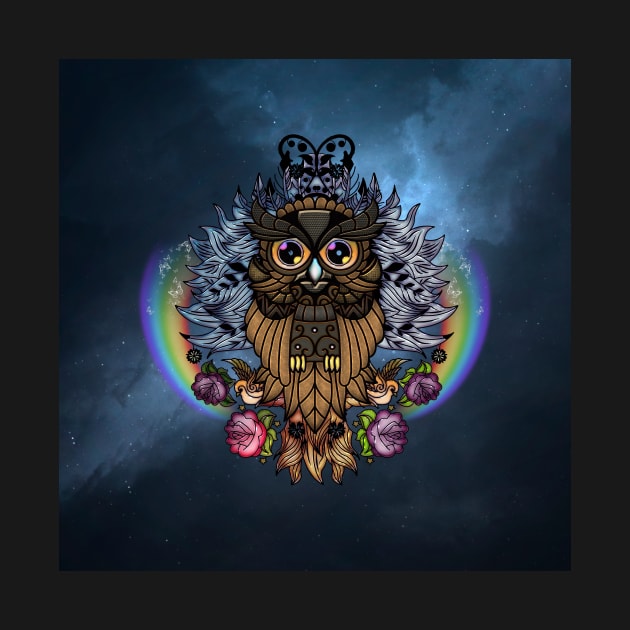 Awesome steampunk owl by Nicky2342