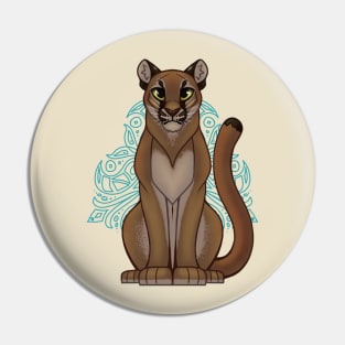 Cougar Cat Pin