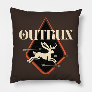 Outrun - Trail Running Society Pillow