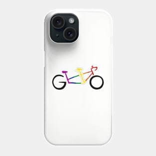 GO - rainbow Phone Case