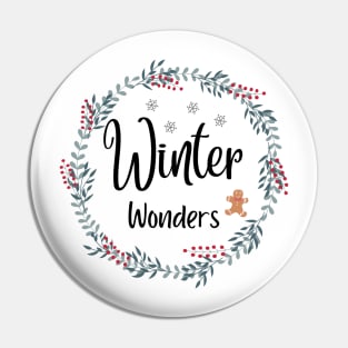 Winter Wonders Pin