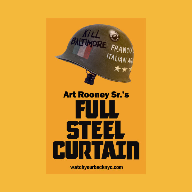 Full Steel Curtain Steelers Football Long Sleeve T Shirt