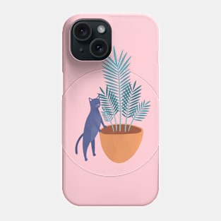 Cats and pots 2 Phone Case