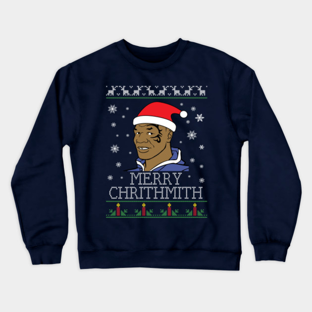 merry christmas sweater mike tyson