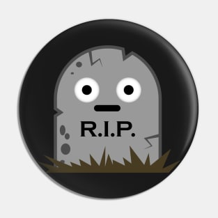 Rip Emoji Pin