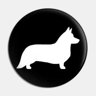 Cardigan Welsh Corgi Silhouette Pin