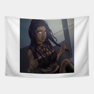 Goth AltGirl Tapestry