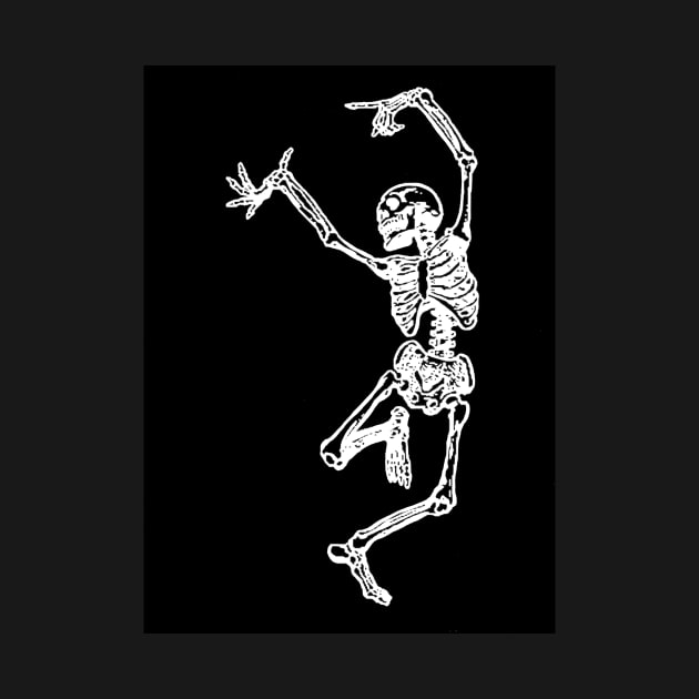 Dancing Skeleton by vintage-glow