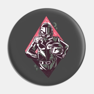 space biker Pin