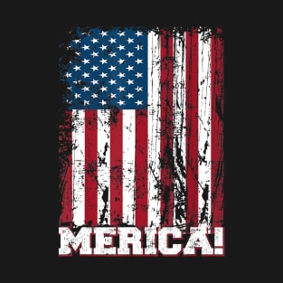 4th of July Independence Day US American Flag Patriotic T-Shirt