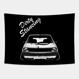 classic car dirty stancing lowrider Tapestry