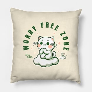 Worry Free Cat Pillow