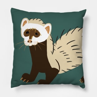 Creme Ferret Pillow