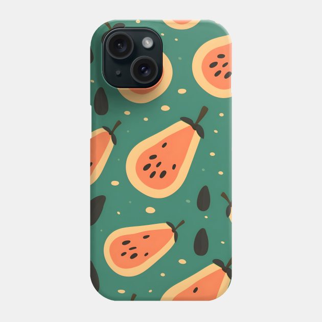 Papaya pok pok! Phone Case by StudioThink