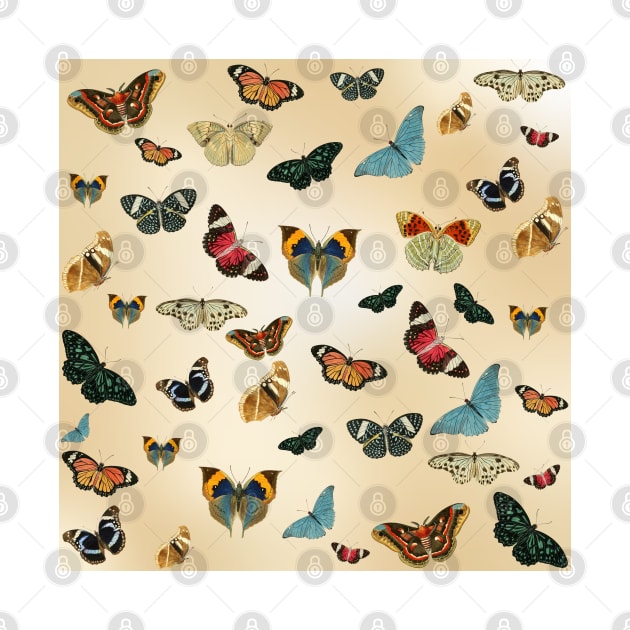 Vintage Butterfly Pattern by Yourfavshop600