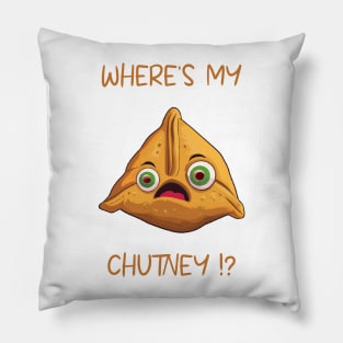 Samosa & Chutney Pillow