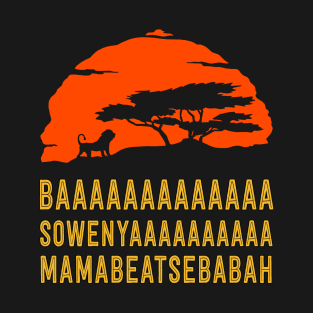 Lion King Opening Scene T-Shirt