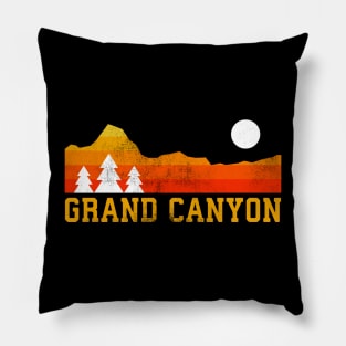 grand canyon national park retro vintage Pillow