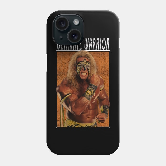 Vintage Wwe Ultimate Warrior Phone Case by The Gandol