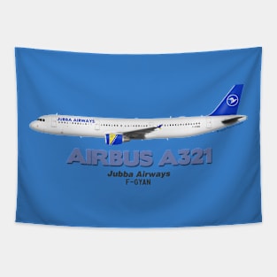 Airbus A321 - Jubba Airways Tapestry