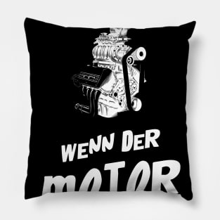 Tuning sports cars Mechanics Pillow