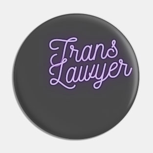 Trans Lawyer - Purple Pin