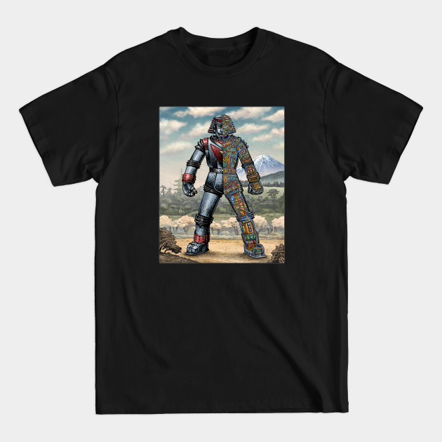 Discover Giant Robo Cutaway - Robot - T-Shirt