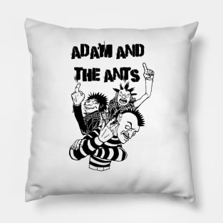 Punk Rock Man Of Adam And The Ants Pillow