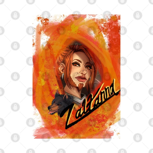 Zaltanna Art Splash by Blighthouse Studio