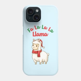 Fa La La La Llama Christmas Phone Case