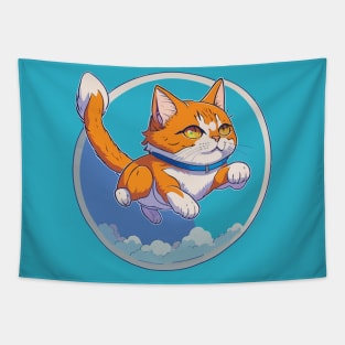 Air Elemental Cat Tapestry