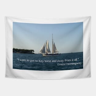 Key West Hemingway Tapestry