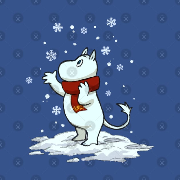 Winter Moomin by Steamheart