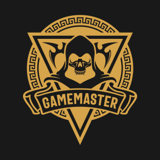 Gamemaster Skull - The Game Master Dungeons Crawler and Dragons Slayer Tabletop RPG Addict T-Shirt