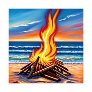 Beach and Fire T-Shirt