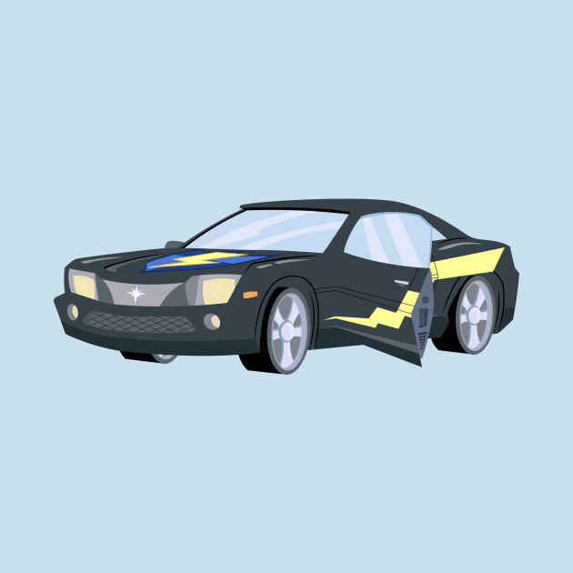 Flash Sentry's car by CloudyGlow