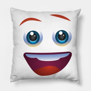 FUNNY FACE Pillow