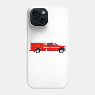Los Angeles County Fire Department Squad Phone Case
