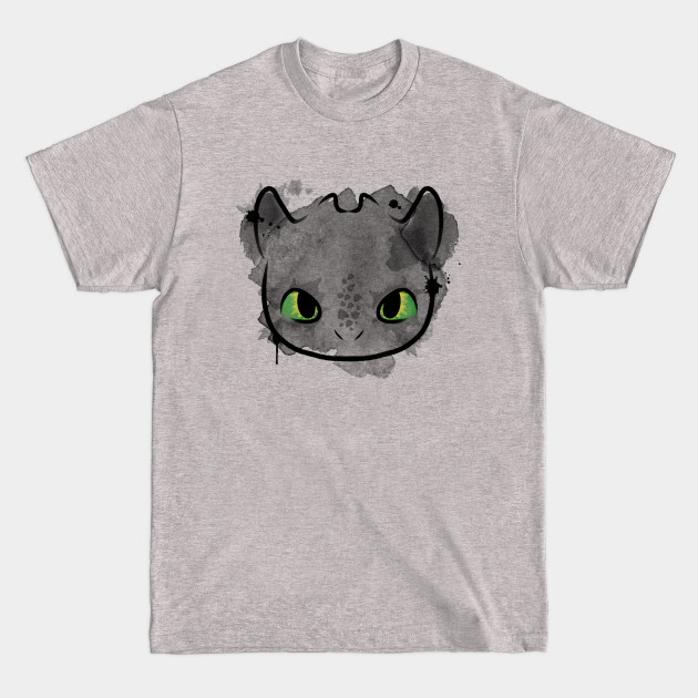 Disover Watercolor Toothless - Toothless - T-Shirt