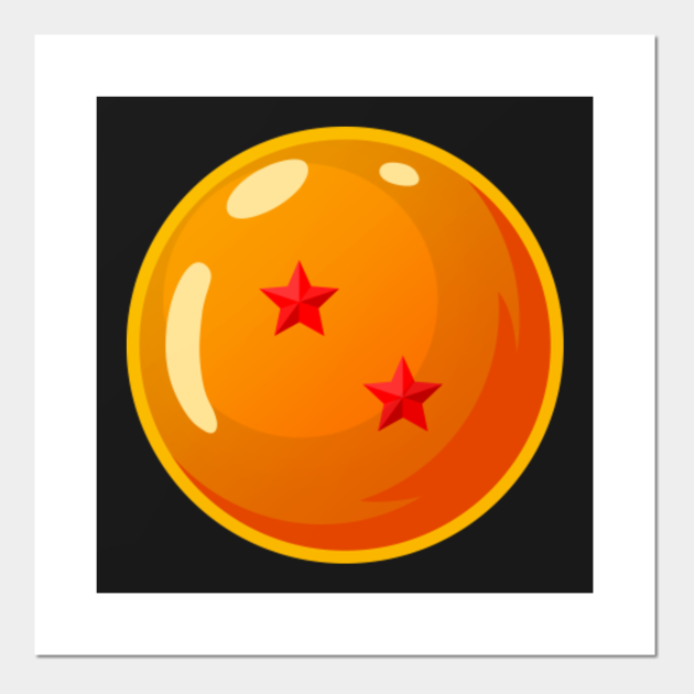 2 Star Dragonball Pocket Dbz Dragonball Posters And Art Prints Teepublic