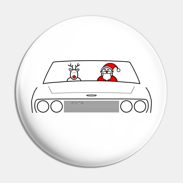 Jensen Interceptor classic British car Christmas special edition Pin by soitwouldseem