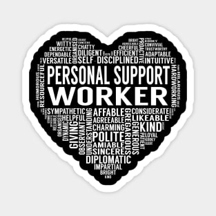 Personal Support Worker Heart Magnet