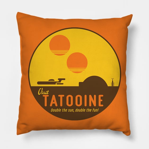 Double the fun... Pillow by iMadeThis! Tee